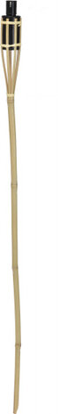 tuinfakkel Nature 120 cm bamboe lichtbruin
