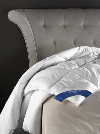 dekbed 260 x 220 cm eendendons/katoen wit