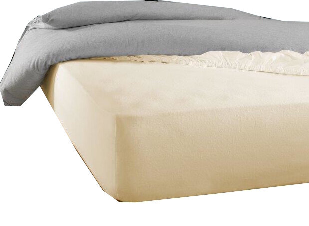 matrasbeschermer Skin 140 x 190/200 cm h40 tencel PU ivoorwit