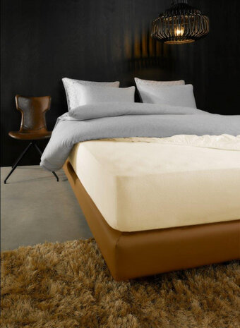 matrasbeschermer Skin 140 x 190/200 cm h40 tencel PU ivoorwit