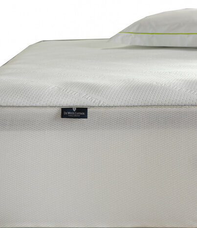 matrasbeschermer Lietair 140 x 200 cm h40 polyester PU wit