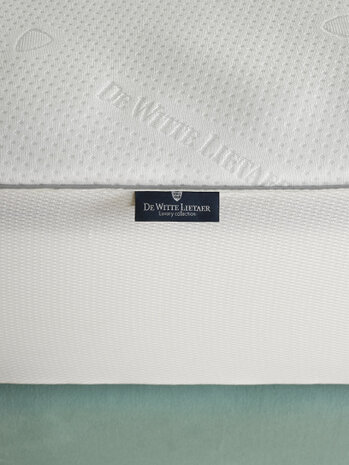 matrasbeschermer Lietair 140 x 200 cm h40 polyester PU wit