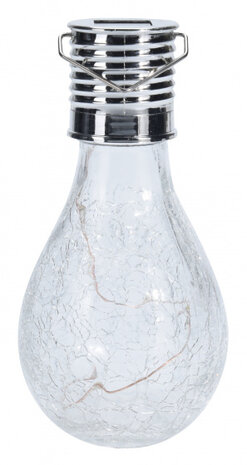 buitenspot solar led 14,5 x 7 cm polypropyleen zilver