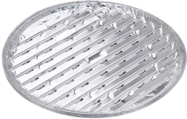 schalenset aluminium 35 x 1,5 cm zilver 3 stuks