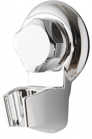 douchekophouder 9 cm staal zilver