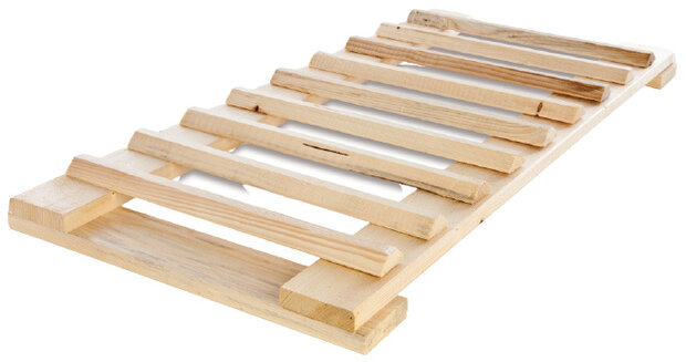 wijnrek hout bruin