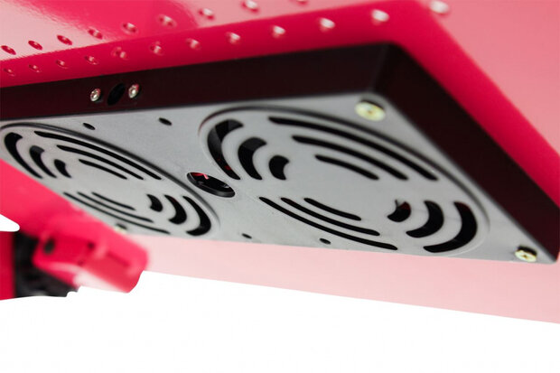 laptopstandaard 42 x 26 cm ABS/aluminium roze