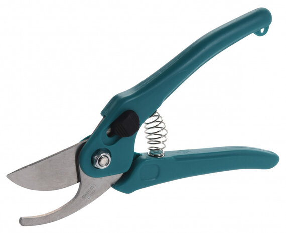 snoeischaar 18 cm staal groen