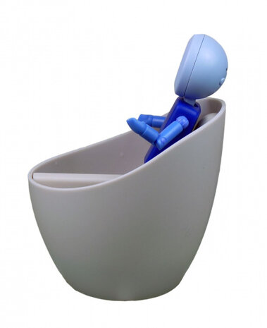 thermometer H2O Power Waterboy 12 cm blauw/grijs