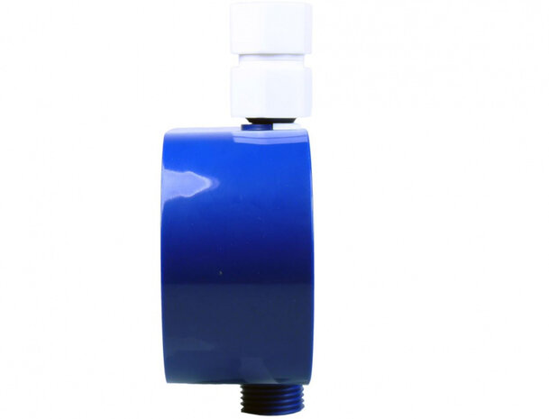 douche-FM-radio H2O 13 cm blauw/wit