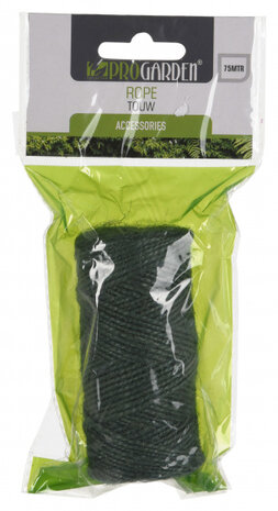 binddraad 75 m textiel groen