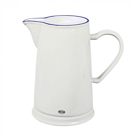 waterkan 1,6 liter keramiek wit