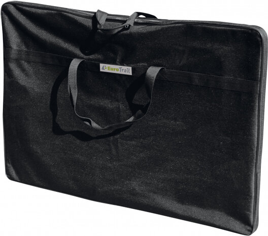opberghoes campingtafel 118 x 72 cm polyester zwart