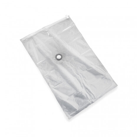opbergzak vacu&uuml;m 80 x 130 cm transparant XL