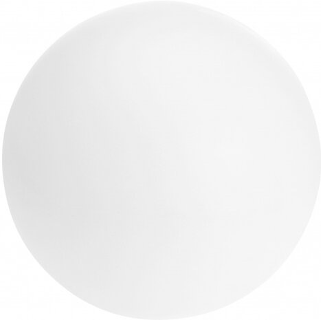 buitenspot led bal 40 cm polyetheen wit