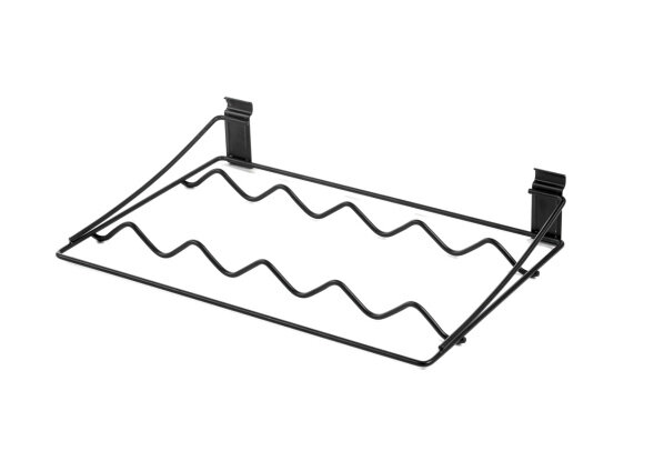 flessenrek Walltech 46,5 cm staal zwart