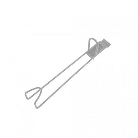 fleshouder Walltech 35 cm staal zilver