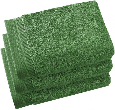gastendoekje Contessa 40 x 60 cm groen 3 stuks