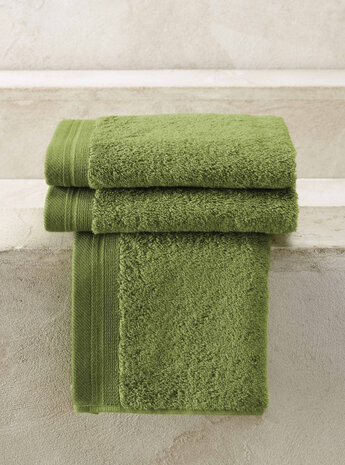 gastendoekje Contessa 40 x 60 cm groen 3 stuks