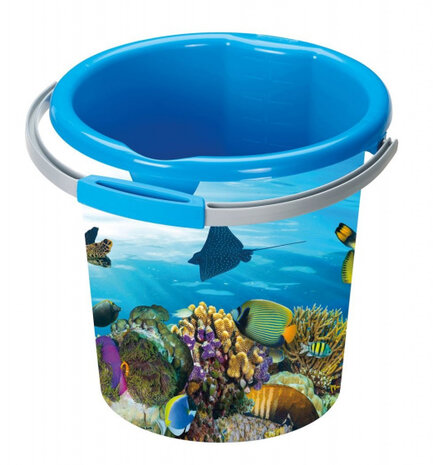 emmer Decor Oceaan 12 liter blauw