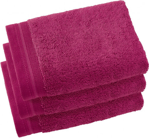 gastendoekje Contessa 40 x 60 cm paars 3 stuks