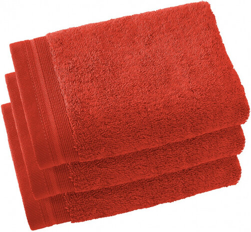gastendoekjes Contessa 40 x 60 cm oranje 3 stuks