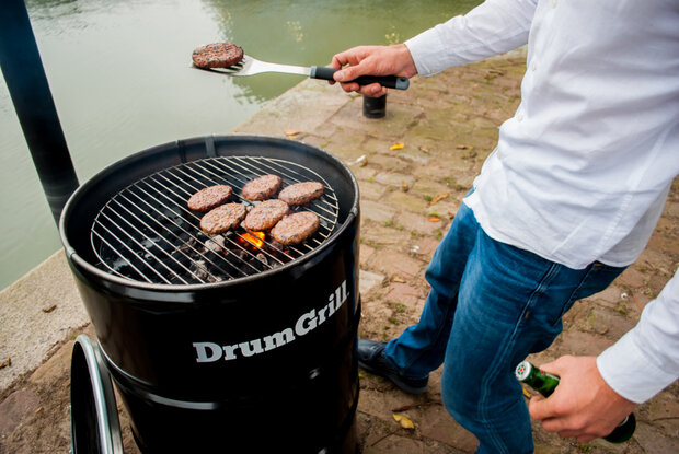 houtskoolbarbecue Large 57 x 87 cm zwart