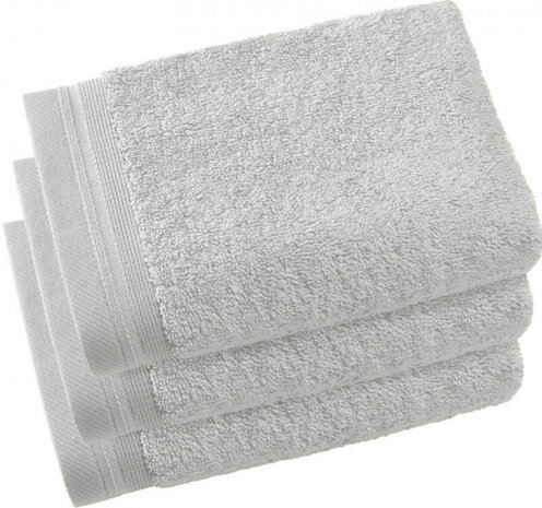 gastendoekjes Contessa 40 x 60 cm zilver 3 stuks
