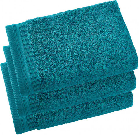 gastendoek Contessa 40 x 60 cm bluelagoon 3 stuks