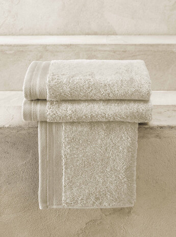 gastendoekje Contessa 40 x 60 cm beige 3 stuks