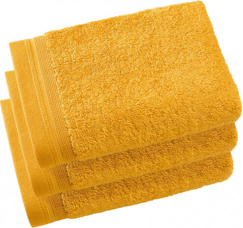 gastendoekje Contessa 40 x 60 cm geel 3 stuks