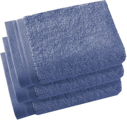 gastendoekje Contessa 40 x 60 cm blauw 3 stuks