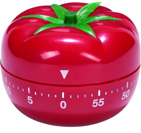 kookwekker tomaat 6,6 x 5,6 cm rood