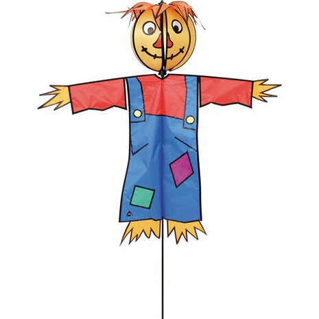 windwijzer Billy 100 x 90 cm polyester rood/blauw