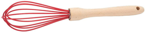 garde 30 x 6 cm siliconen/hout rood