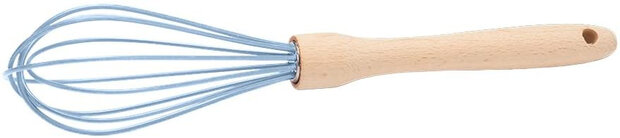 garde 30 x 6 cm siliconen/hout lichtblauw