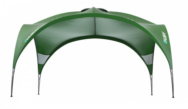 partytent Broof XL 456 x 456 cm polyester groen