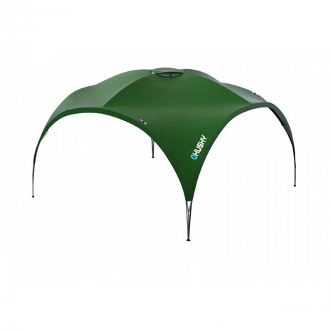 partytent Broof XL 456 x 456 cm polyester groen