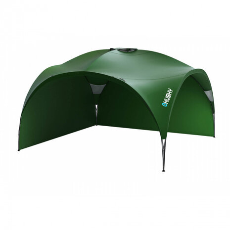 partytent Broof XL 456 x 456 cm polyester groen