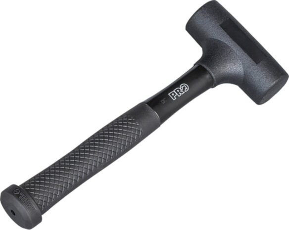 hamer 507 gram rubber/staal zwart