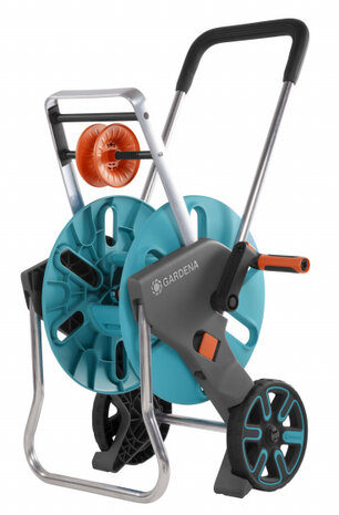 slangenwagen 43 x 72 cm staal blauw/grijs