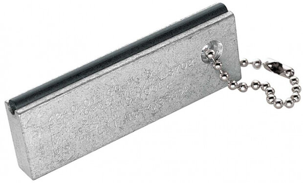 vuurstarter 7,6 cm magnesium zilver