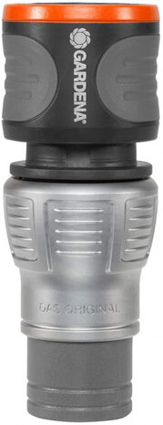 slangstuk premium 13 mm/1/2&quot; - 15 mm/5/8&quot; PVC zwart