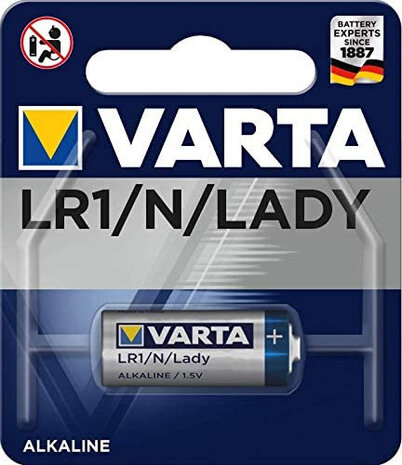 batterij LR1 Alkaline 1,5V per stuk