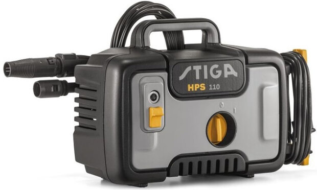 hogedrukreiniger HPS 110 elektrisch 1400W 110 bar grijs