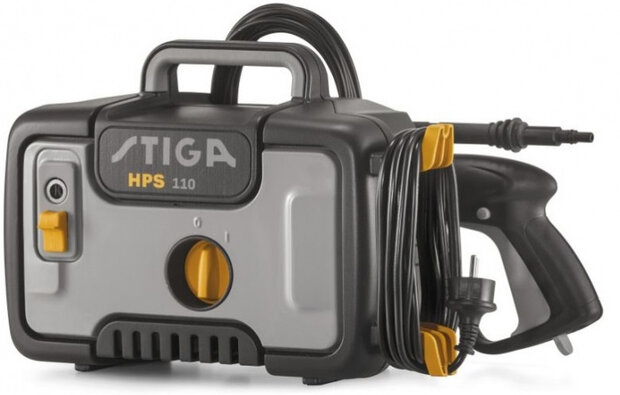 hogedrukreiniger HPS 110 elektrisch 1400W 110 bar grijs