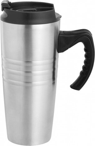 koffiezetapparaat thermoskan 400 ml 650W zilver 2-delig