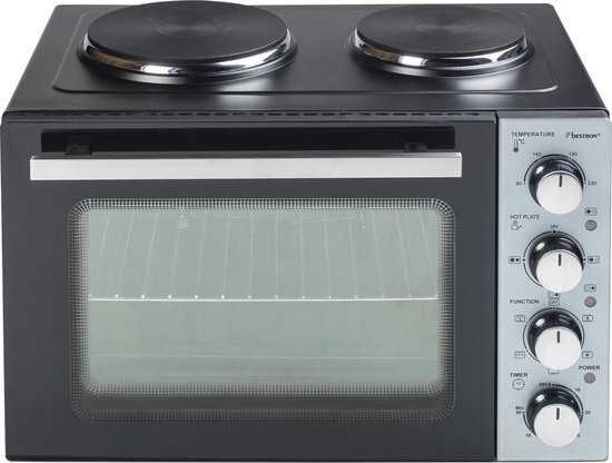 compactkeuken grill/-bakoven 31 liter 1000W 5-delig