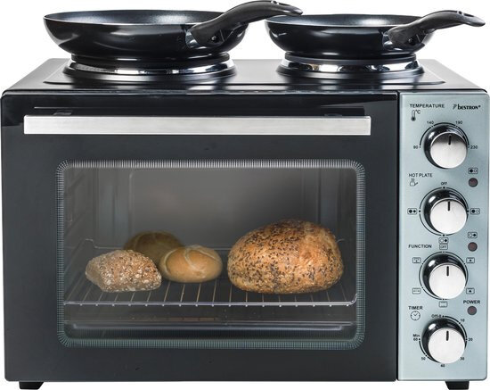 compactkeuken grill/-bakoven 31 liter 1000W 5-delig