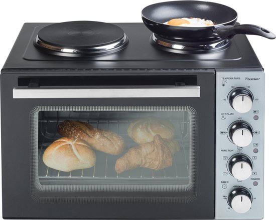 compactkeuken grill/-bakoven 31 liter 1000W 5-delig